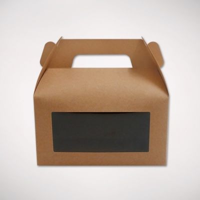 القابلة لإعادة التدوير CupCake الوجبات الجاهزة صناديق تغليف أغذية مخصصة بقعة الأشعة فوق البنفسجية