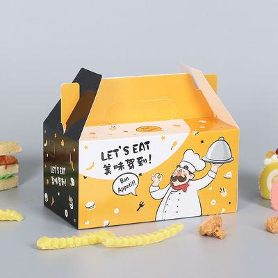 مقاوم للماء OilProof C1S C2S Art Paper Snack Packaging Box PE Coating