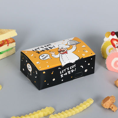 مقاوم للماء OilProof C1S C2S Art Paper Snack Packaging Box PE Coating