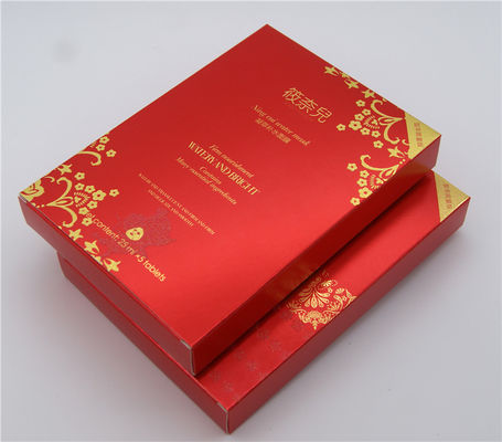 350gsm المتاح علب تغليف مستحضرات التجميل الكرتون شعار مخصص