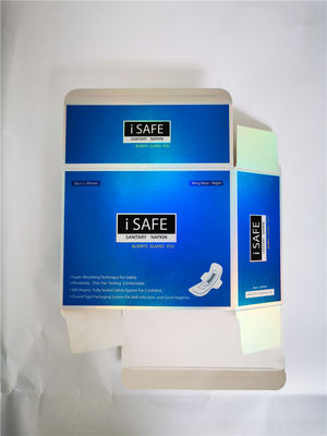 OEM CMYK طباعة علب تغليف مستحضرات التجميل 350gsm البطاقة الفضية