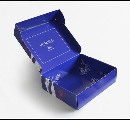 إعادة تدوير المستطيل المموج كرافت Mailer Box تغليف المنتجات الإلكترونية