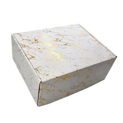 1.5 مم الورق المموج صناديق الملابس المخصصة 250gsm فن الورق