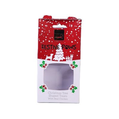 عرض تقديمي إبداعي تغليف CMYK Windowed Gift Box Box Custom Logo