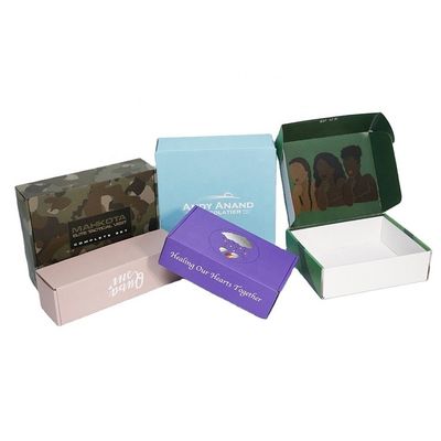 Emballage المموج 300gsm 2mm FBB Pink Mailing Boxes Custom Logo