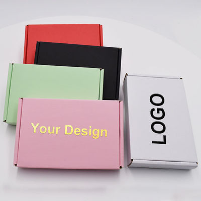 صناديق بريد صديقة للبيئة CMYK صناديق تغليف من الورق المقوى المعاد تدويرها من Pantone