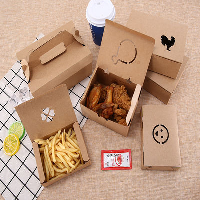 إثبات النفط 350gsm ورق الكرافت صناديق تغليف سلطة الطباعة CMYK
