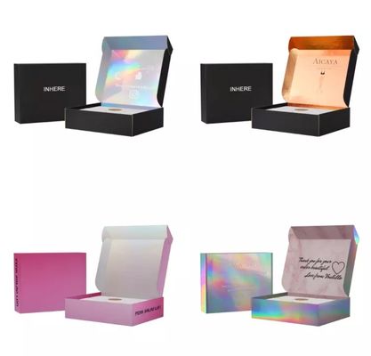 كرتون OEM CMYK ماكياج مجوهرات هدية مربع لشحن الطائرات